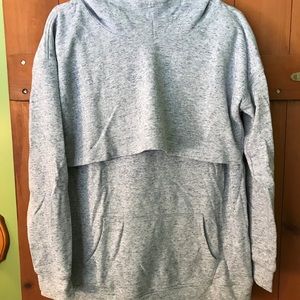 Maternity/ nursing. Hooded sweatshirt